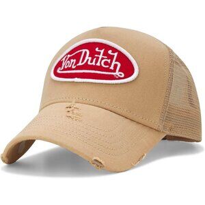 Men's Trucker Hat Curved Bill Mesh Back Retro Classic Adjustable Baseball Cap
